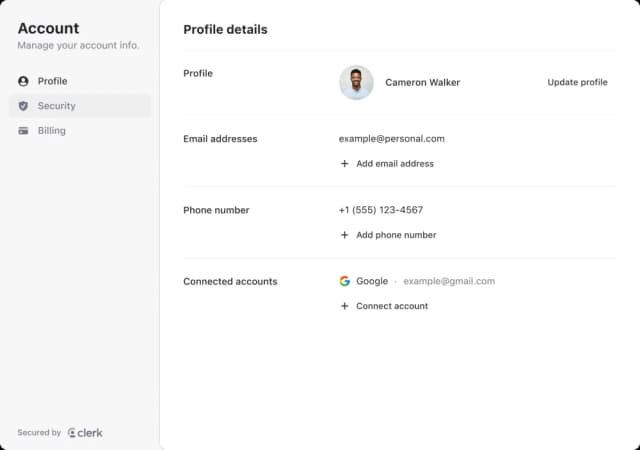clerk ui 5